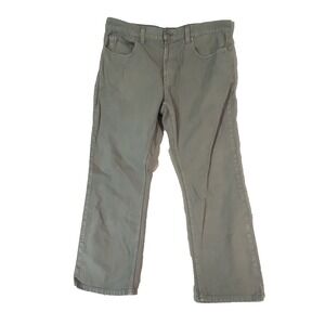 Axist Jeans men's 36 x 30 regular fit straight grey denim pants retro Y2K